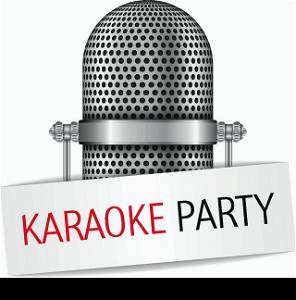 Karaoke Party Banner