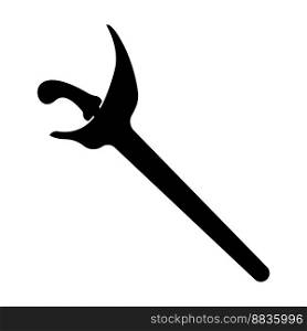 keris vector icon, a traditional weapon originating from Indonesia