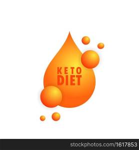 Keto diet sign. Natural food. Health care concept. Vector on isolated white background. EPS 10.. Keto diet sign. Natural food. Health care concept. Vector on isolated white background. EPS 10
