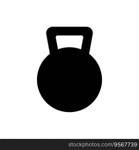 Kettle Bell icon vector design templates simple and modern isolated on white background