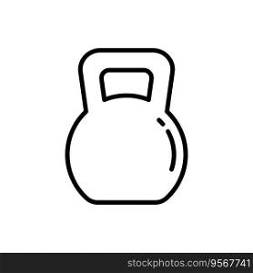 Kettle Bell icon vector design templates simple and modern isolated on white background