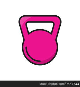 Kettle Bell icon vector design templates simple and modern isolated on white background