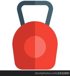 Kettle bell weight exercise for strength core workout