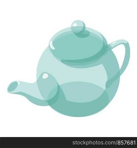 Kettle glass icon. Isometric illustration of kettle glass vector icon for web. Kettle glass icon, isometric 3d style