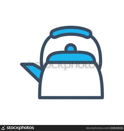 kettle icon filled color style
