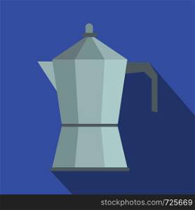 Kettle icon. Flat illustration of kettle vector icon for web. Kettle icon, flat style