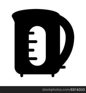 kettle, icon on isolated background