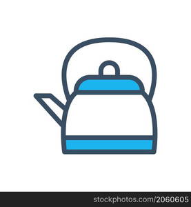 kettle icon vector flat illustration