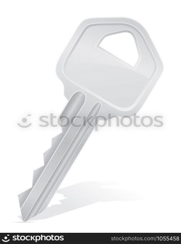 key door lock vector illustration isolated on white background