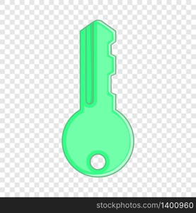 Key icon. Cartoon illustration of key vector icon for web design. Key icon, cartoon style