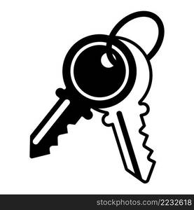 Key Icon Vector Design Template.