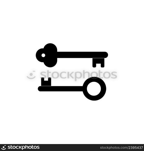 key logo icon vector design template
