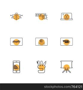 key , password bug , lock , shopify , club card ,western union , mobile , pen , board , icon, vector, design, flat, collection, style, creative, icons