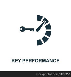 Key Performance vector icon illustration. Creative sign from icons collection. Filled flat Key Performance icon for computer and mobile. Symbol, logo vector graphics.. Key Performance vector icon symbol. Creative sign from icons collection. Filled flat Key Performance icon for computer and mobile