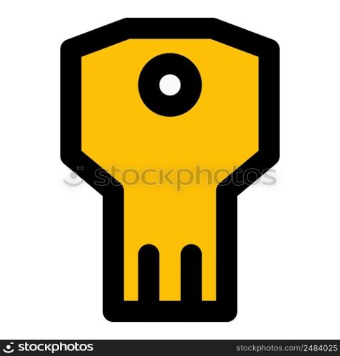 Key used for encryption of programs