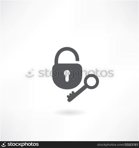 key with lock icon
