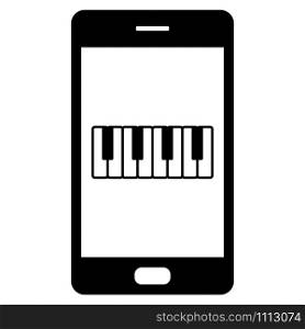 Keyboard and smartphone