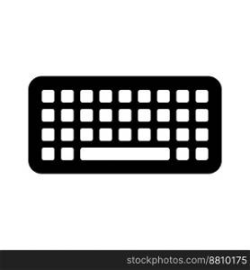 keyboard icon vector illustration logo design