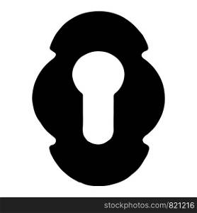 Keyhole icon vector. Key hole symbol, logo illustration.Vector illustration EPS10. Keyhole icon vector. Key hole symbol, logo illustration.