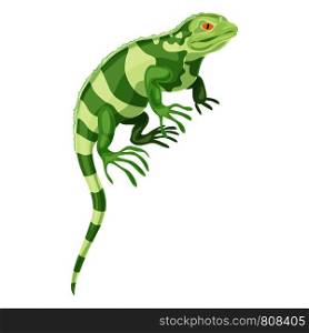 Khameleon reptile icon. Cartoon of khameleon reptile vector icon for web design isolated on white background. Khameleon reptile icon, cartoon style