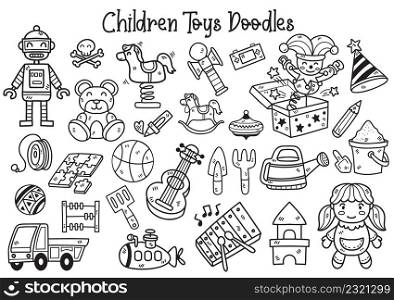 kid toys illustration Vector for banner, poster, flyer