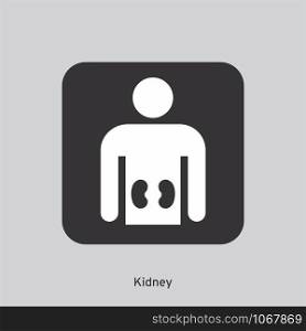 Kidney Icon Sign
