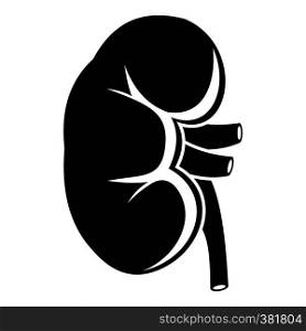Kidney icon. Simple illustration of kidney vector icon for web. Kidney icon, simple style