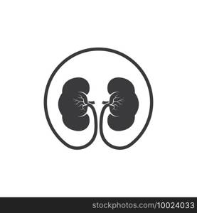 kidney icon vector illustration design template