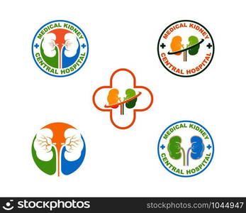 kidney icon vector illustration design template