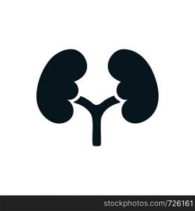 kidney icon vector logo template