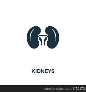 Kidneys icon. Premium style design from healthcare collection. Pixel perfect kidneys icon for web design, apps, software, printing usage.. Kidneys icon. Premium style design from healthcare icon collection. Pixel perfect Kidneys icon for web design, apps, software, print usage
