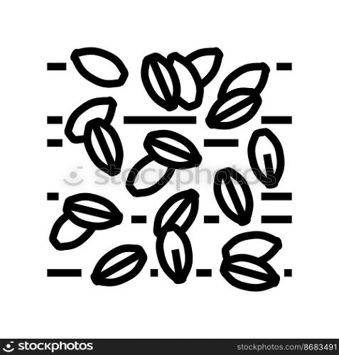kilning beer production line icon vector. kilning beer production sign. isolated contour symbol black illustration. kilning beer production line icon vector illustration