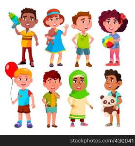 Kinder Vector. Multinational Kinder Child Person. Illustration. Kinder Vector. Multinational Kinder Child Person Group. Illustration