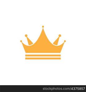 King character logo vector template