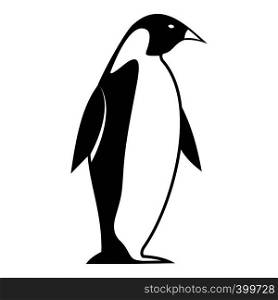 King penguin icon. Simple illustration of king penguin vector icon for web. King penguin icon, simple style
