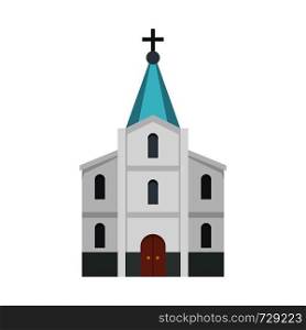 Kirche icon. Flat illustration of kirche vector icon for web. Kirche icon, flat style