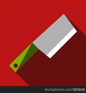 Kitchen axe icon. Flat illustration of kitchen axe vector icon for web. Kitchen axe icon, flat style