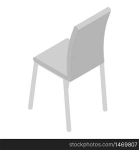Kitchen chair icon. Isometric of kitchen chair vector icon for web design isolated on white background. Kitchen chair icon, isometric style