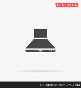 Kitchen Hood flat vector icon. Glyph style sign. Simple hand drawn illustrations symbol for concept infographics, designs projects, UI and UX, website or mobile application.. Kitchen Hood flat vector icon