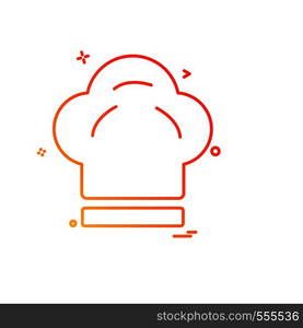 Kitchen icon design vector