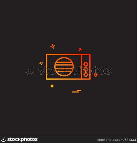 Kitchen icon design vector