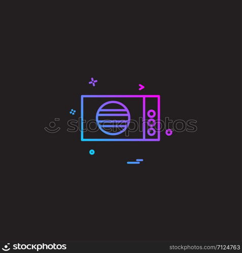 Kitchen icon design vector