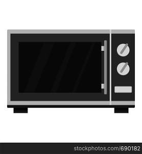 Kitchen microwave oven icon. Cartoon illustration of kitchen microwave oven vector icon for web. Kitchen microwave oven icon, cartoon style