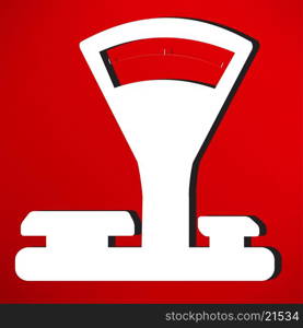 Kitchen scales icon