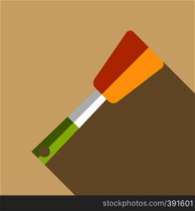 Kitchen spatula icon. Flat illustration of kitchen spatula vector icon for web. Kitchen spatula icon, flat style