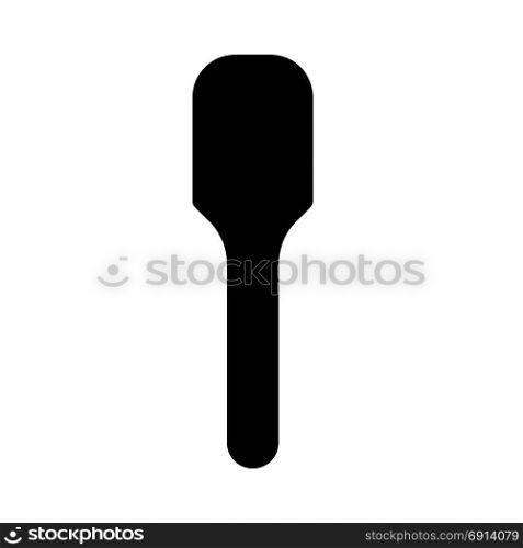 kitchen spoon, icon on isolated background