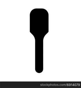 kitchen spoon, icon on isolated background
