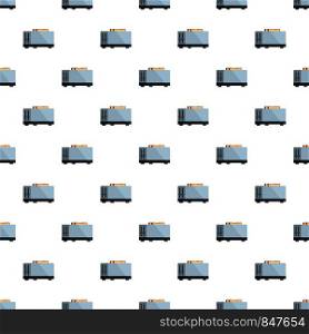 Kitchen toaster pattern seamless vector repeat for any web design. Kitchen toaster pattern seamless vector