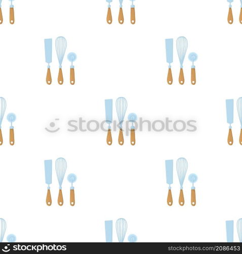 Kitchenware pattern seamless background texture repeat wallpaper geometric vector. Kitchenware pattern seamless vector