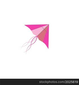 kite logo vector illustration design background.